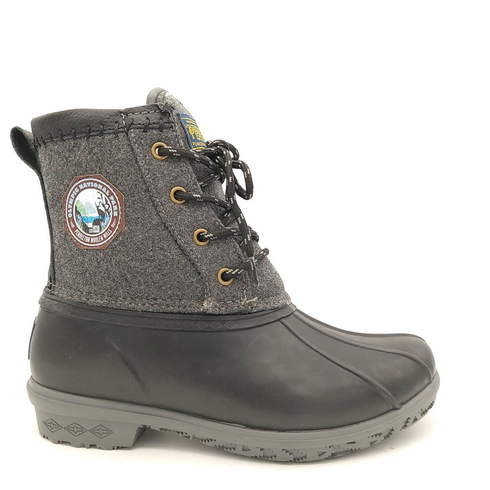 NEW Pendleton Olympic National Park Duck Boots Womens 7 Gray Snow Winter